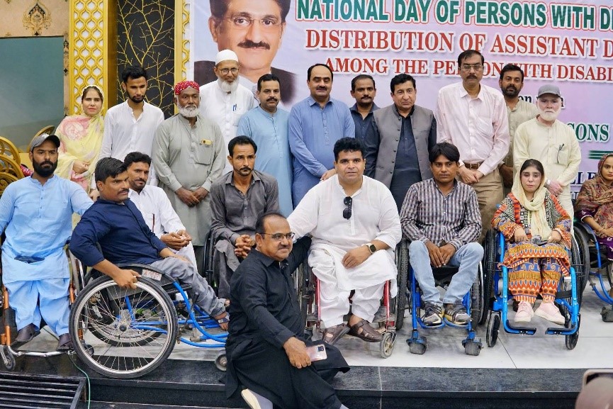 Assistive Devices Distribution at Thana Bula Khan